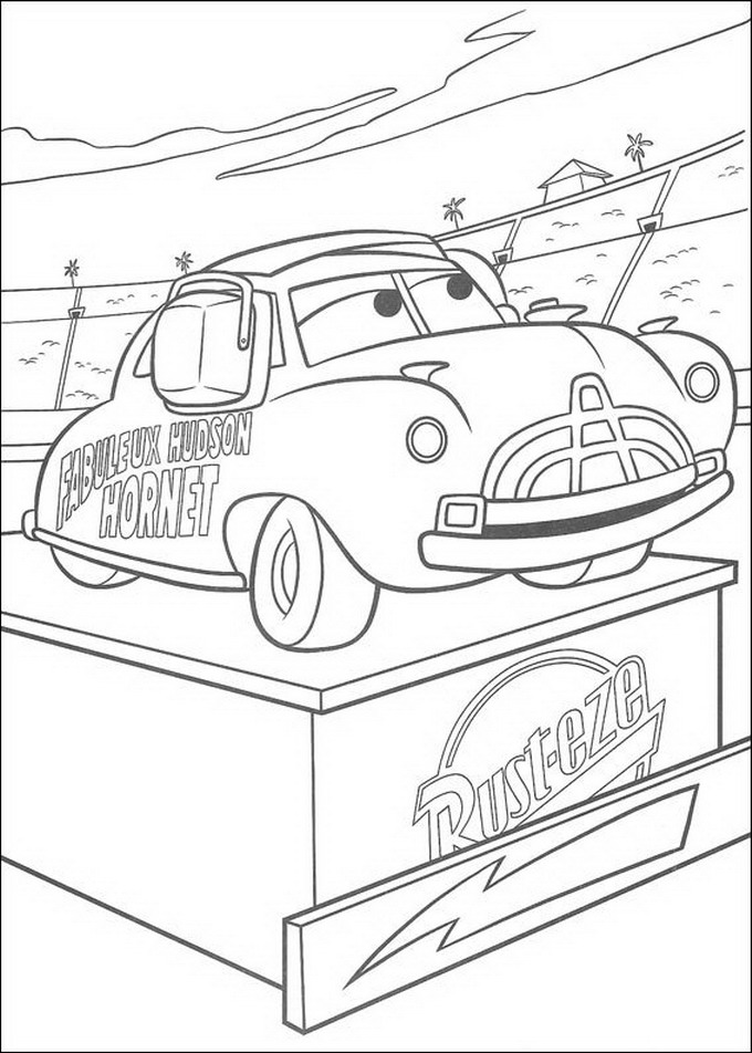 Kids-n-fun.com | Coloring page Cars (Pixar) Cars (Pixar)